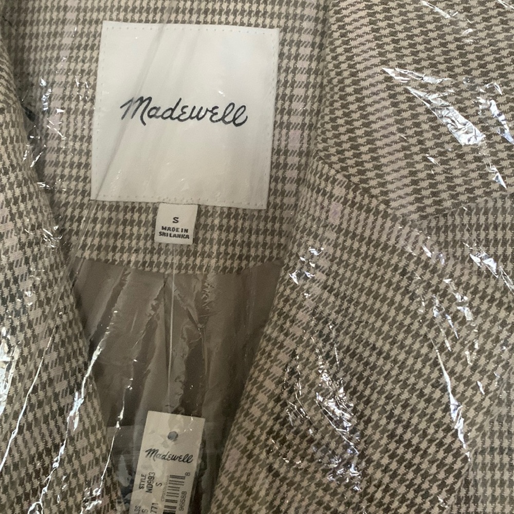 Madewell Dorset Blazer in Windowpane - Picture 8 of 9